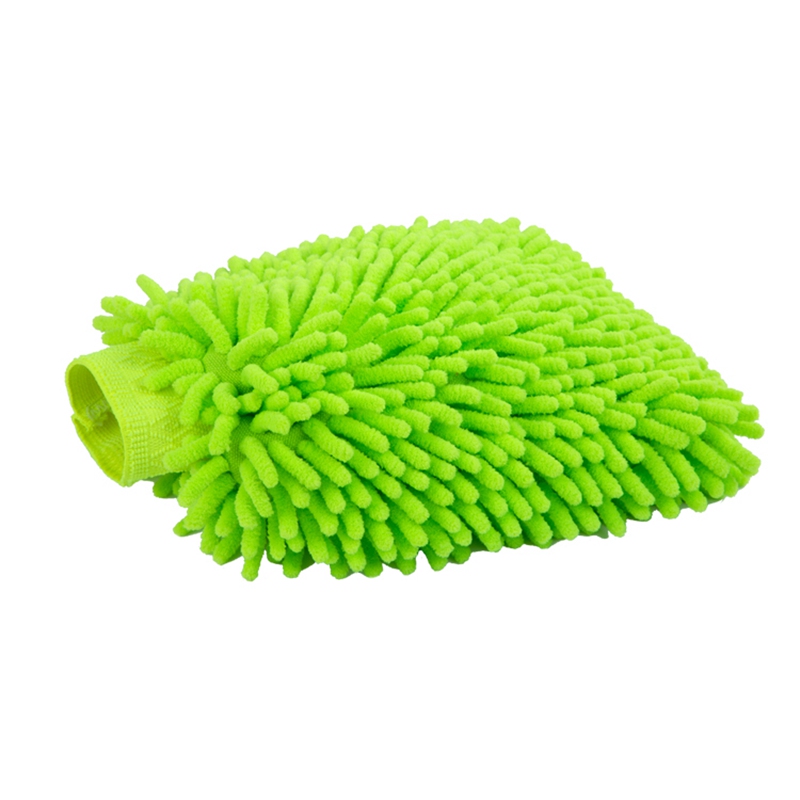 Gant de nettoyage en chenille en microfibre