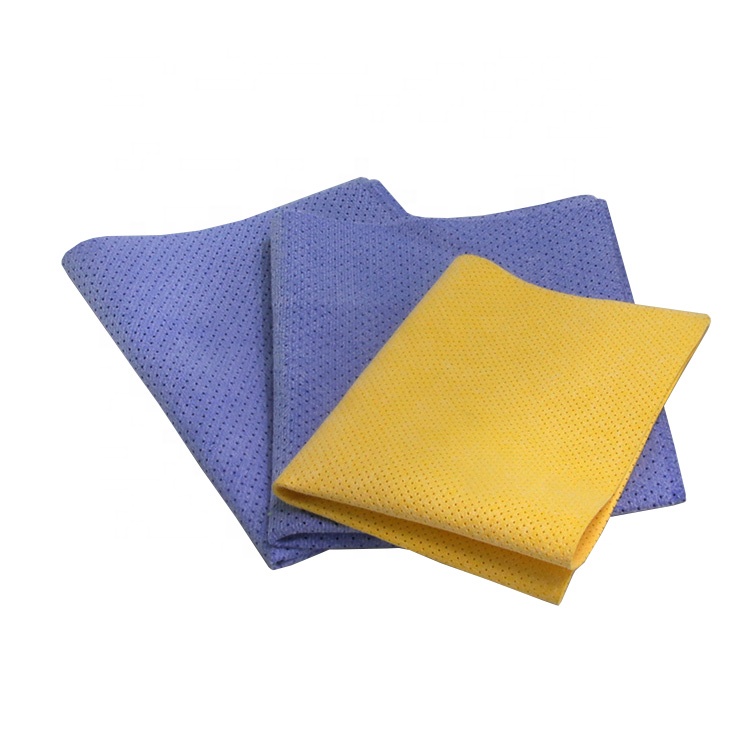 Chiffon de lavage de voiture en chamois PU synthétique non pelucheux