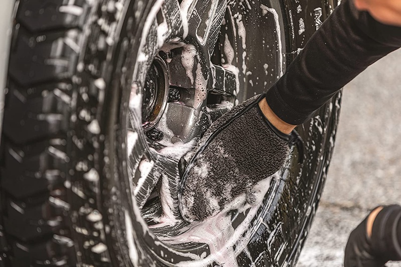 Gants de lavage de roue de voiture